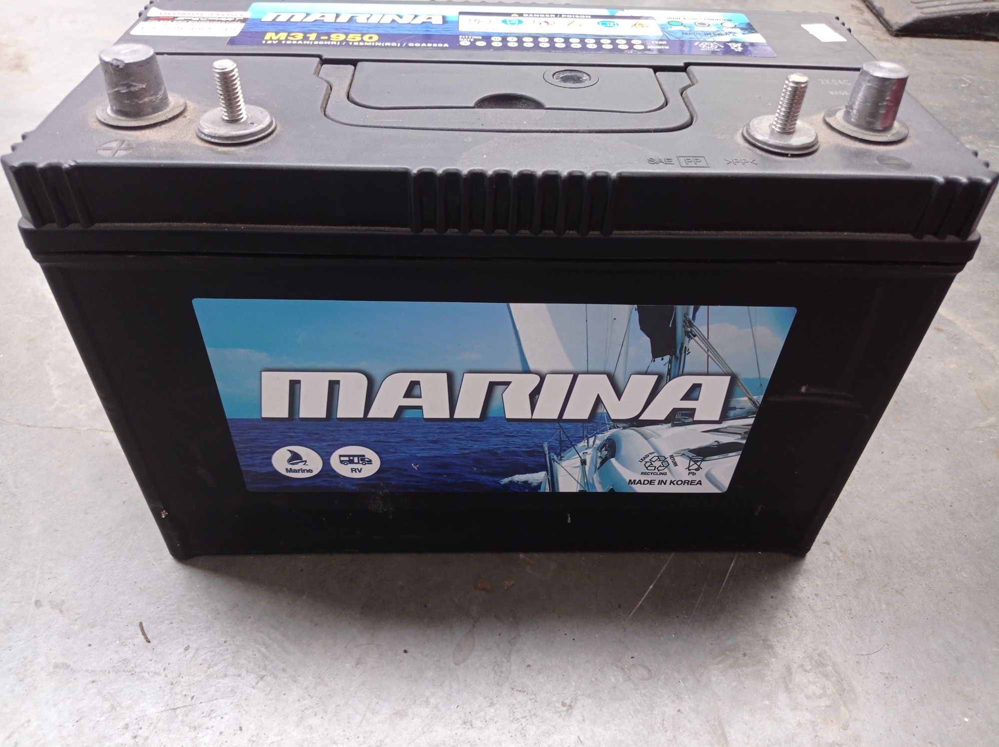 Akumulator Marina  12v 105 ah