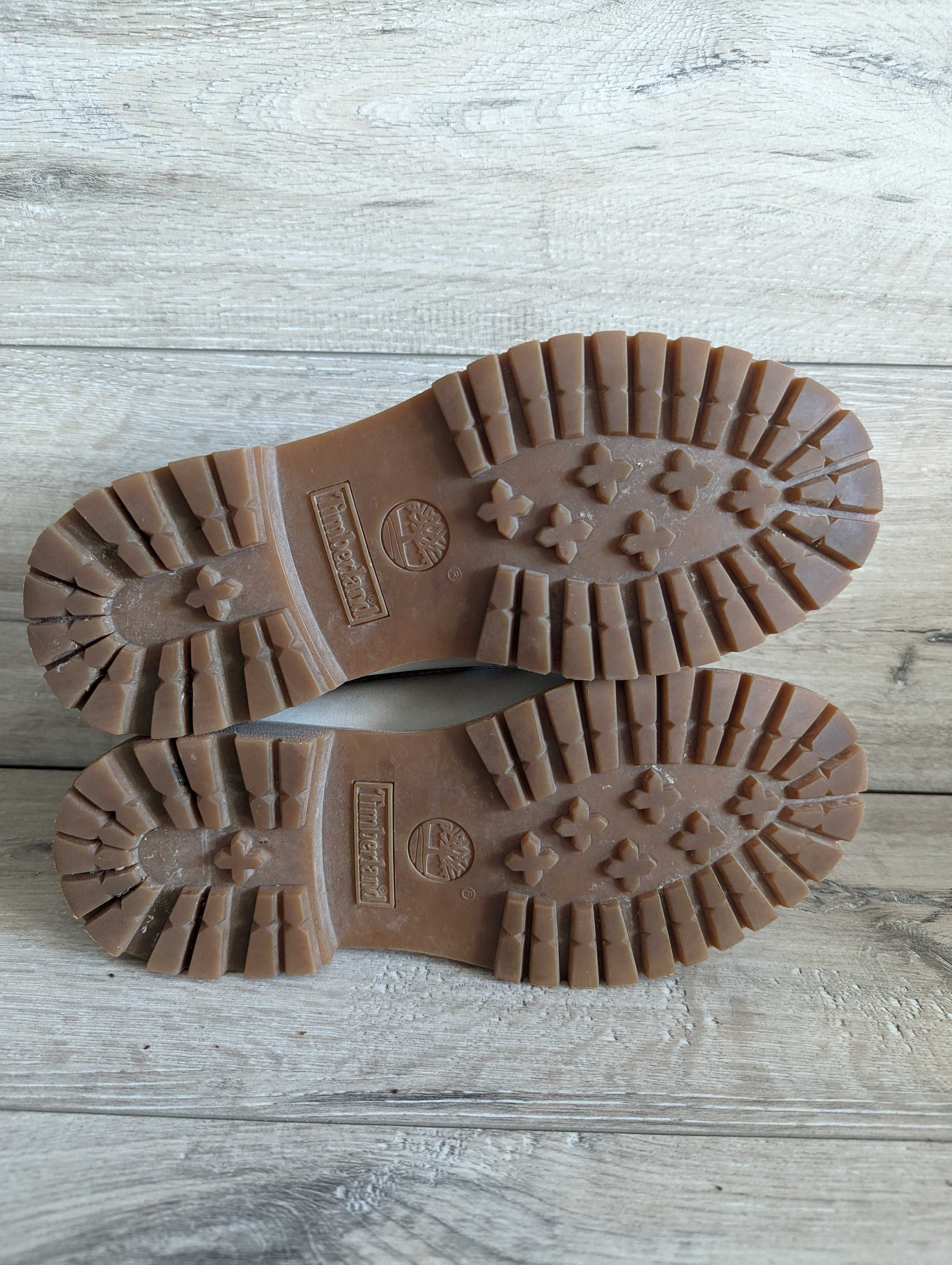 Ботинки кожаные б/у Тимберленд Timberland Nellie Chukka  37-38 р 24 см