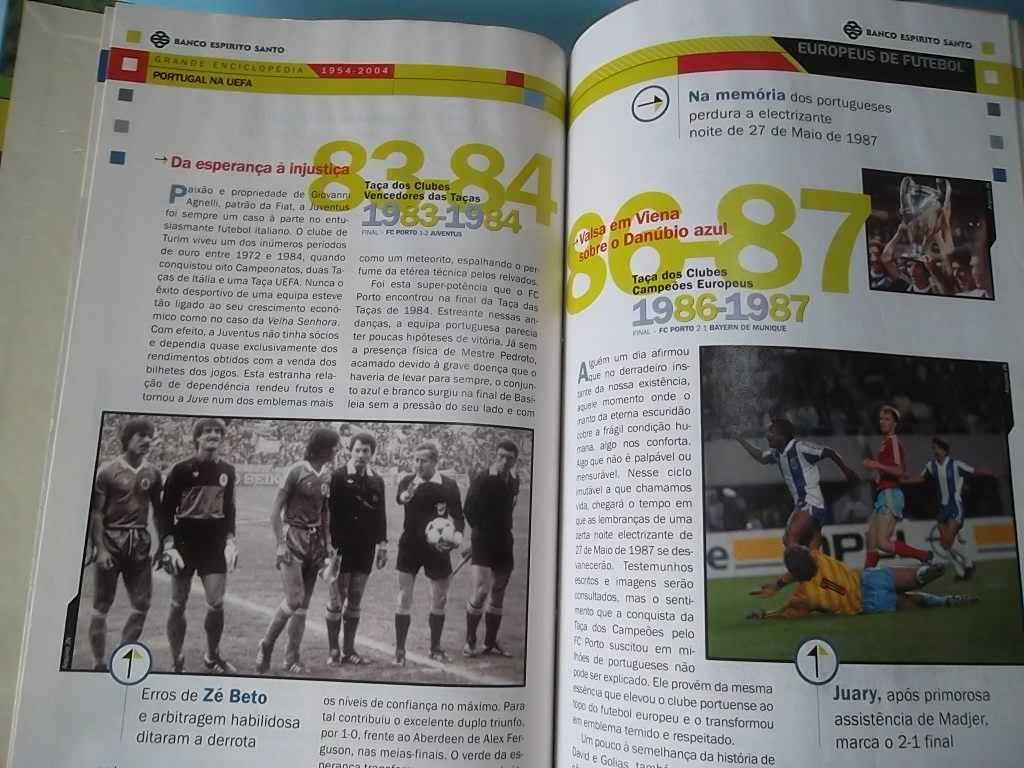 Portugal na UEFA - Grande Enciclopédia do Futebol Português na Europa.