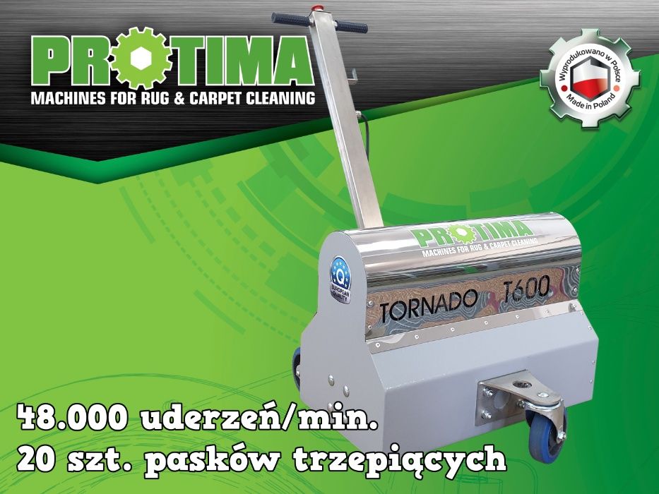 Trzepaczka do dywanów i wykładzin Tornado T-600 protima.pl