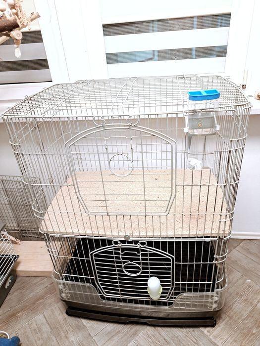 Duża klatka woliera dla szynszyli, królików, fretek