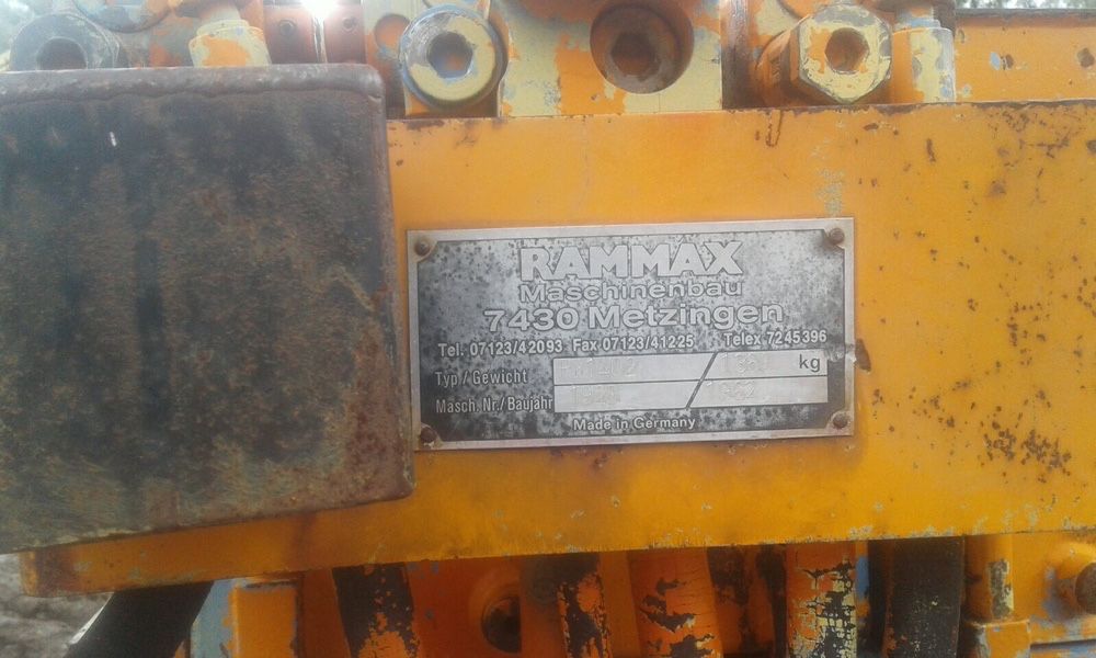 Каток для трамбування Ґрунту Rammax RW 1402