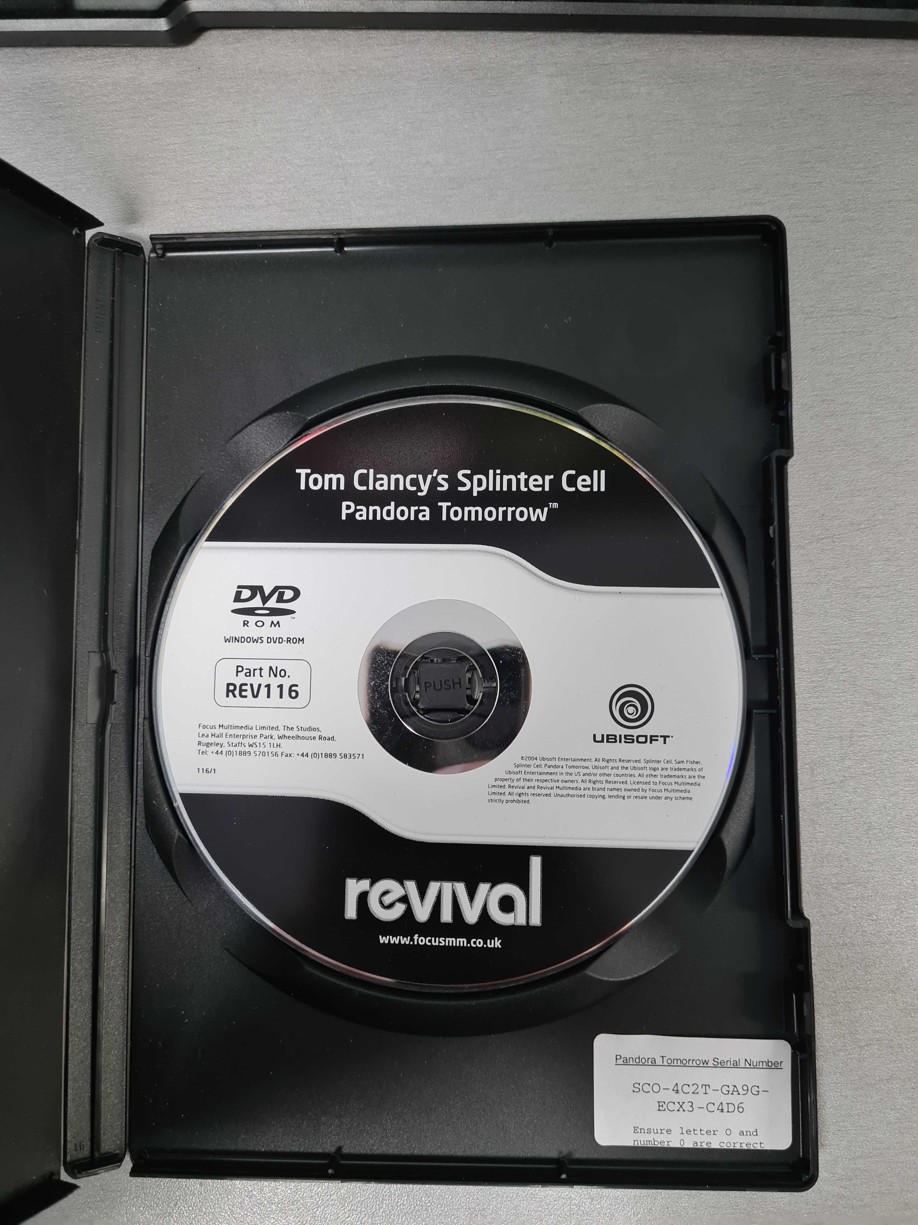Gra Tom Clancy's Splinter Cell Pandora Tomorrow PC