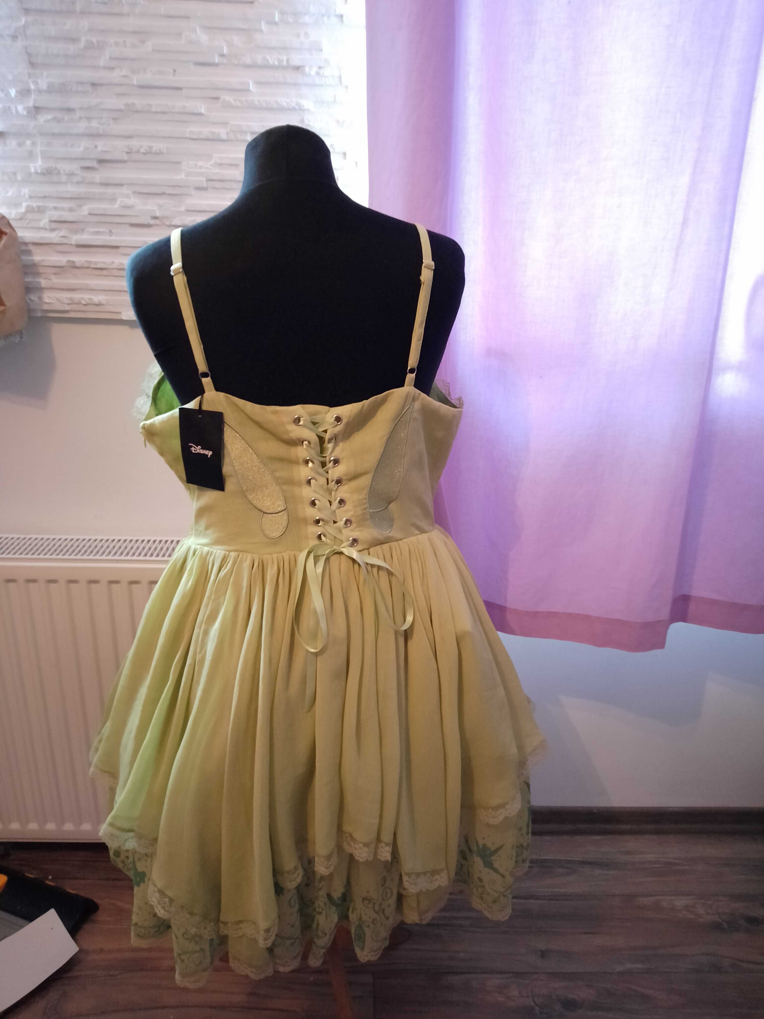 Sukienka Kostium Lolita Disney Dzwoneczek Tinker Bell