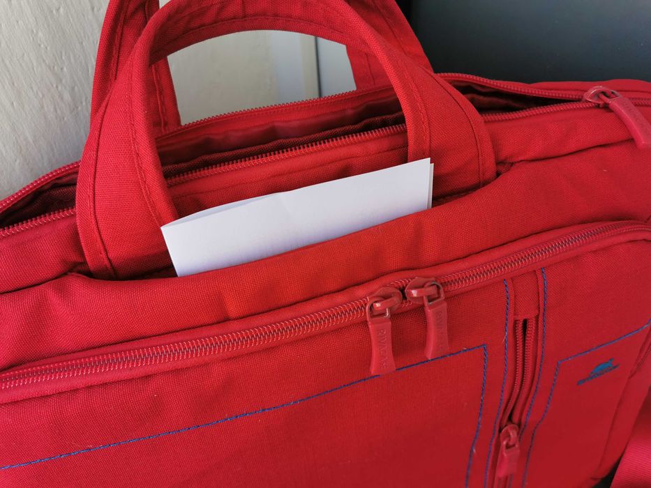 Torba na laptopa aktówka czerwona
