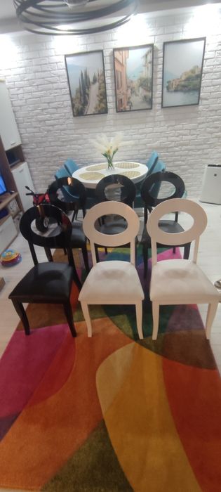 Krzesła do salonu Signal Luigi 6 sztuk