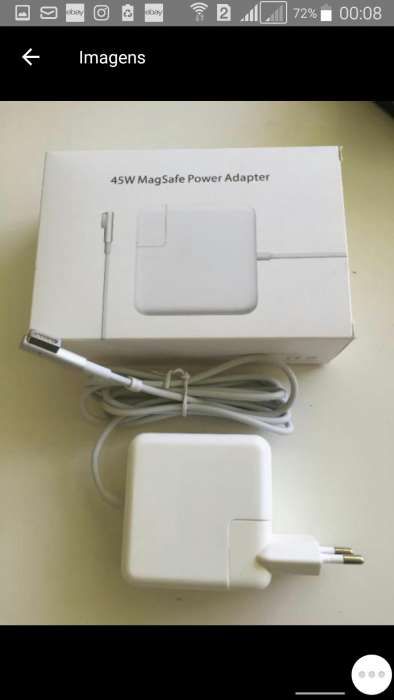 Carregador apple Macbook