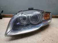 Lampa Lewy Przód Lewa Przednia Audi A4 B7 XENON EU ŁADNA uchwyty OK !!