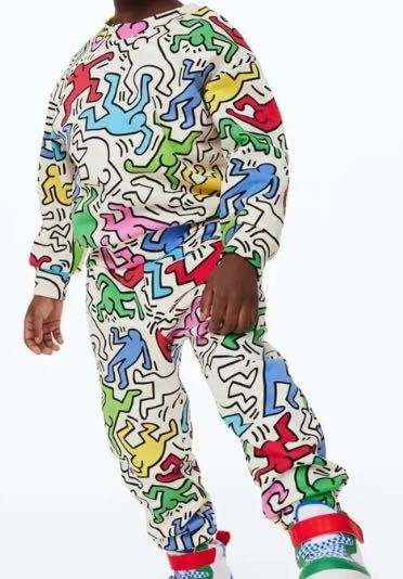 Dres chłopięcy HM Keith Haring rozmiar 122