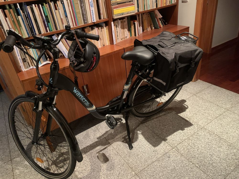 Bicicleta elétrica como nova (sem a bateria)