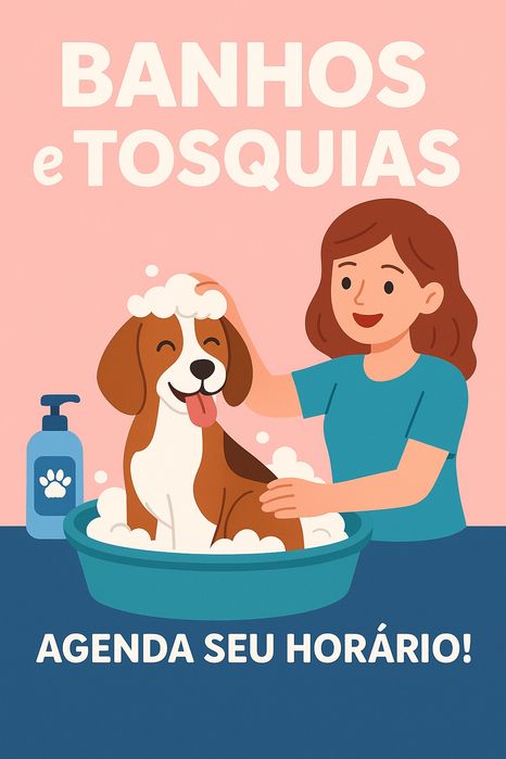 Banhos + tosquias