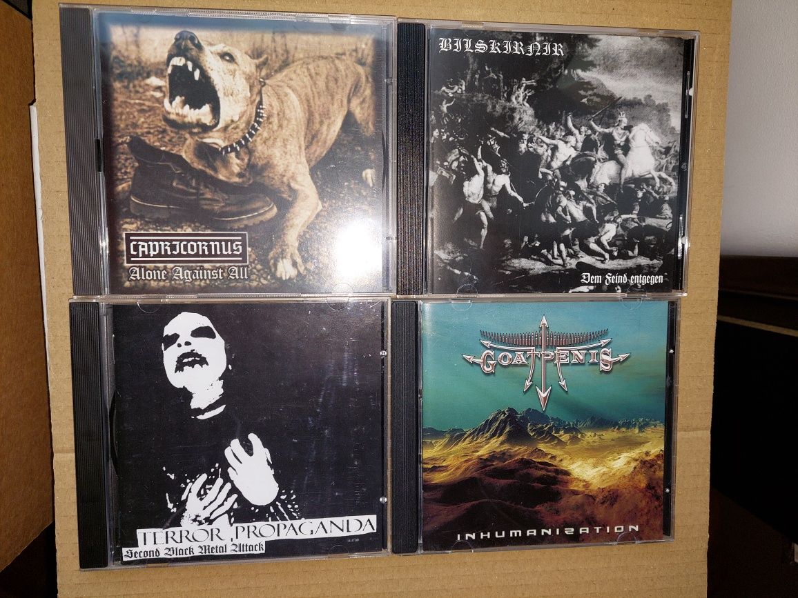 Cds black metal raros