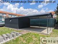 garaż blaszany hala wiata 9x6 8x6 10x6 9x7 12x6 automat profil ocynk