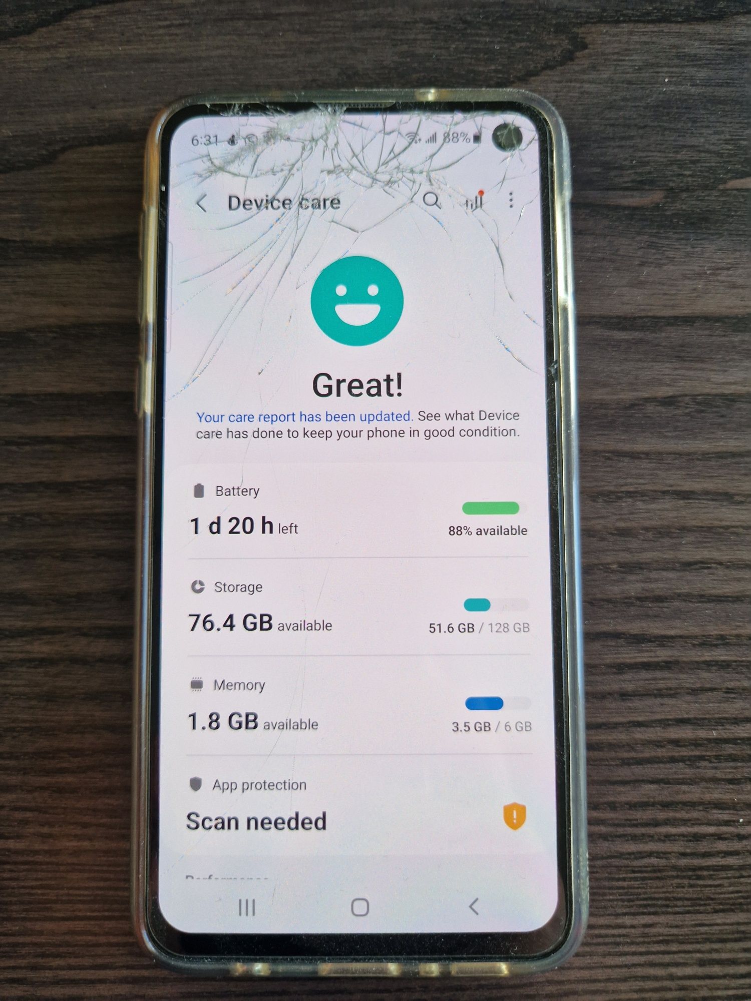 Samsung Galaxy s10e