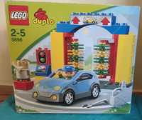 Lego Duplo myjnia samochodowa, warsztat zestaw kompletny Unikat  5696