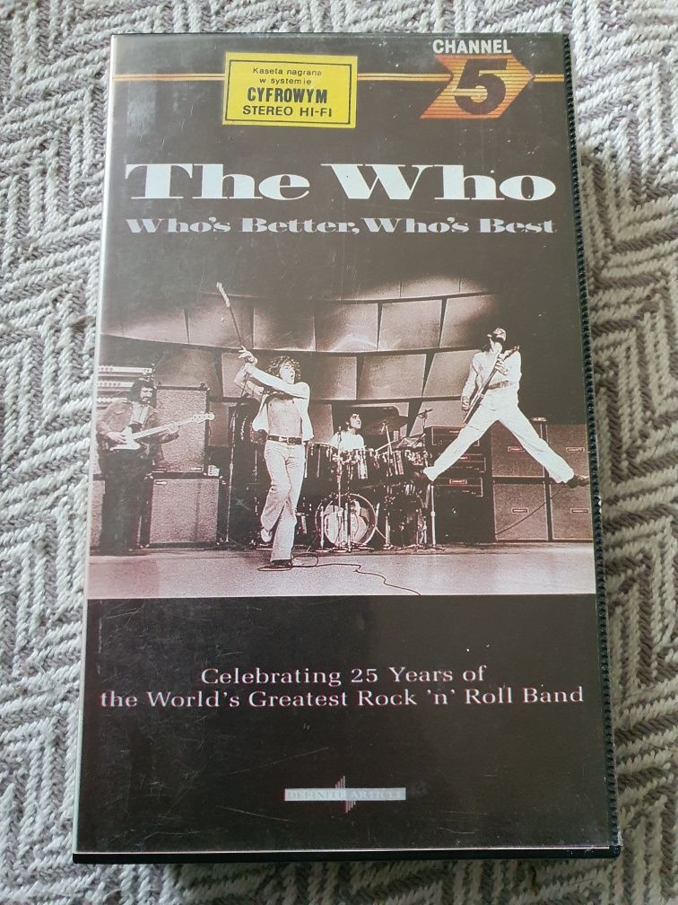 The WHO whos better whos best VHS