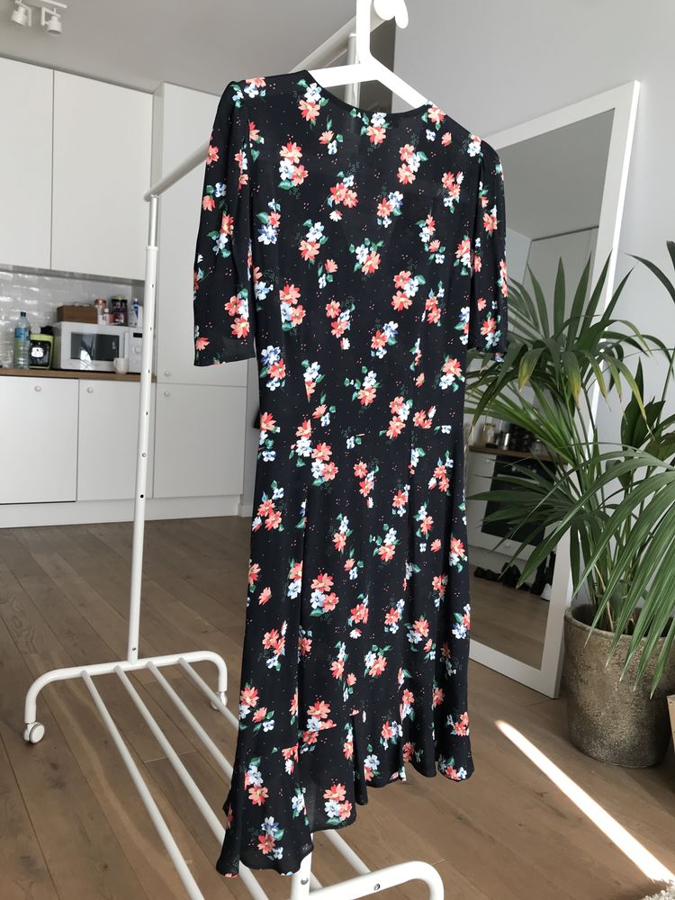 ZARA nowa sukienka w kwiaty S/36