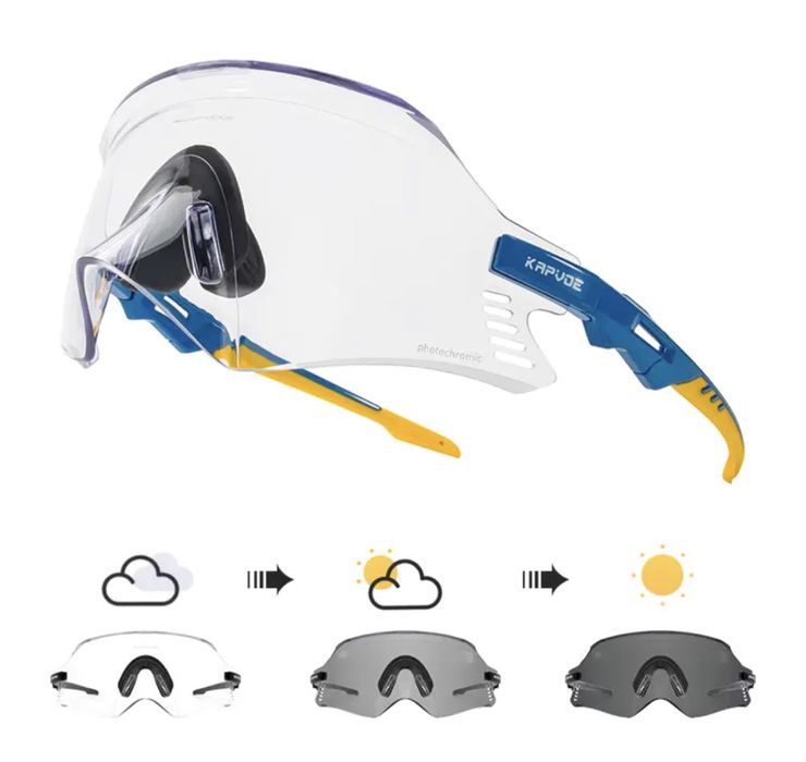 Очки Kapvoe фотохромные для активного отдыха.