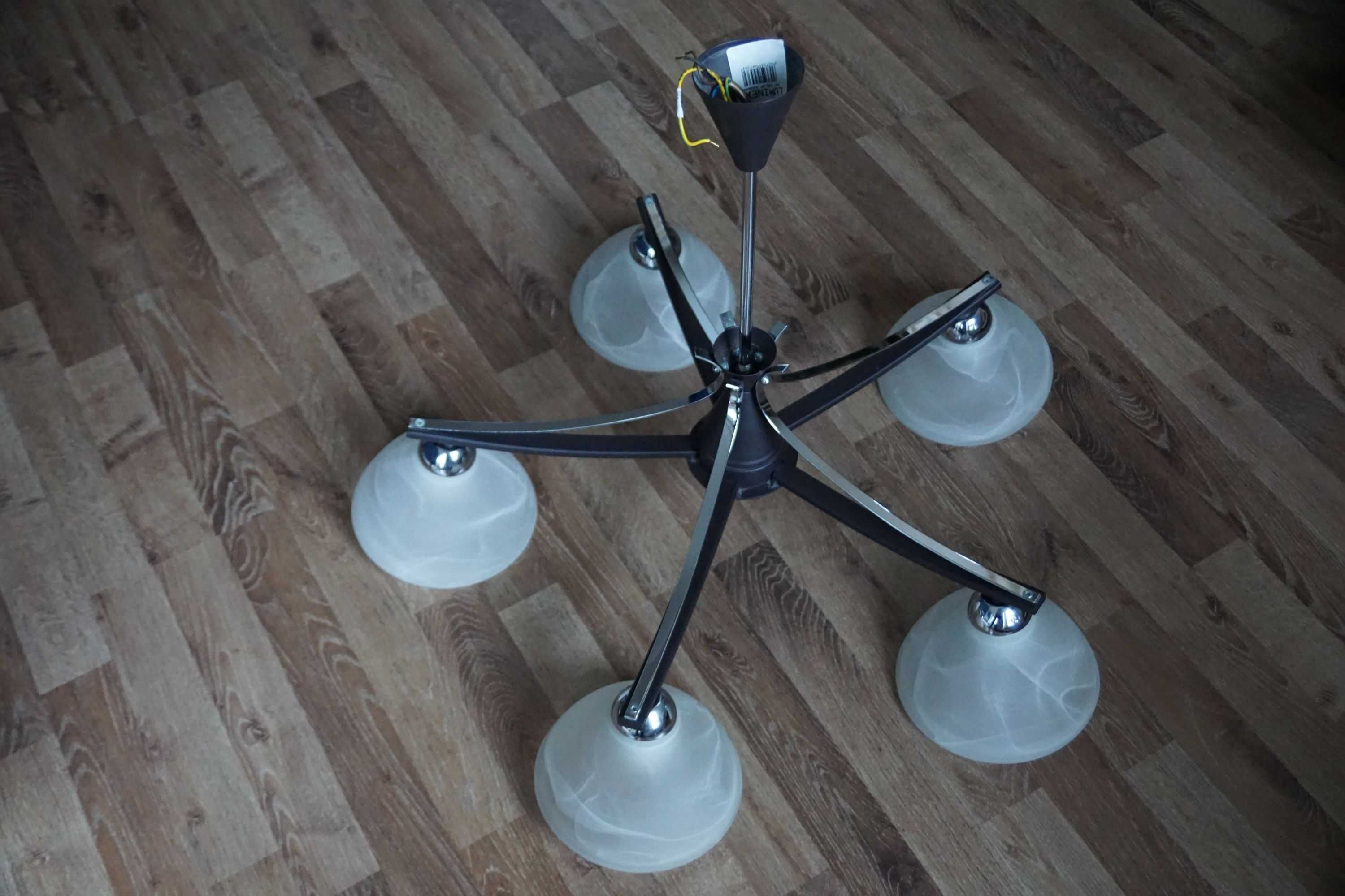 żyrandol lampa sufitowa Luminex 5 punktów świetlnych/max 60W