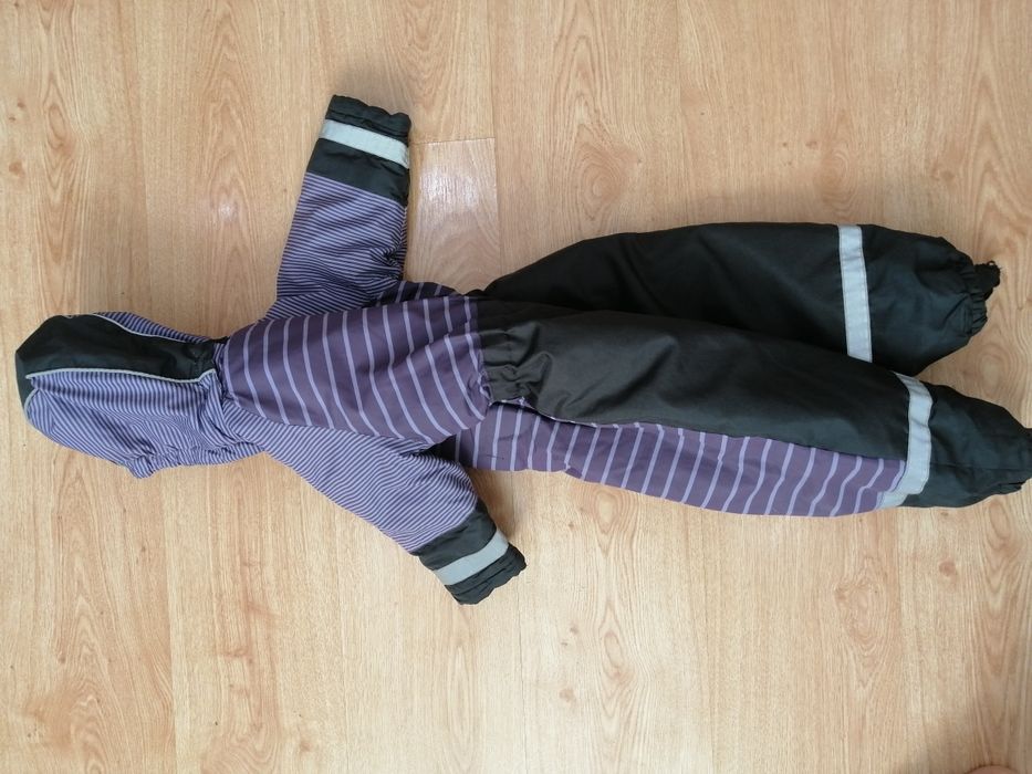 Теплый зимний комбинезон комбез зима комбінезон зимовий Lindex baby