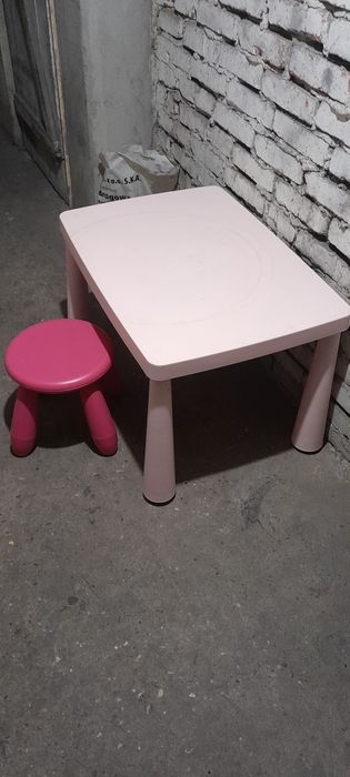 Stolik dziecięcy i krzesełko ikea