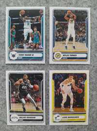 4 mini naklejki NBA Panini Rozier III Hield  Branham Markkanen