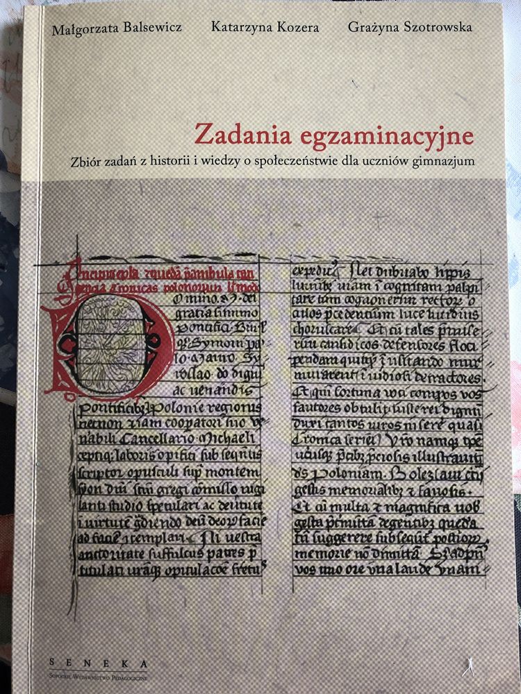 Zadania egzaminacyjne Historia, WOŚ