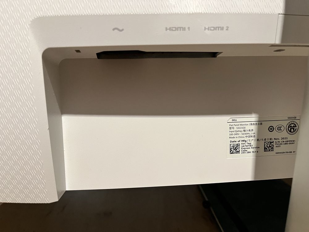 Monitor 4k Dell 32 cale