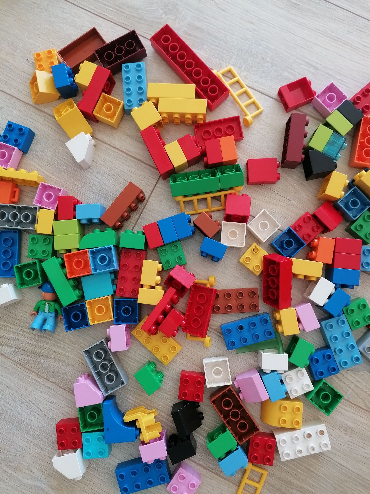 Klocki Lego duplo domek+ pojazd