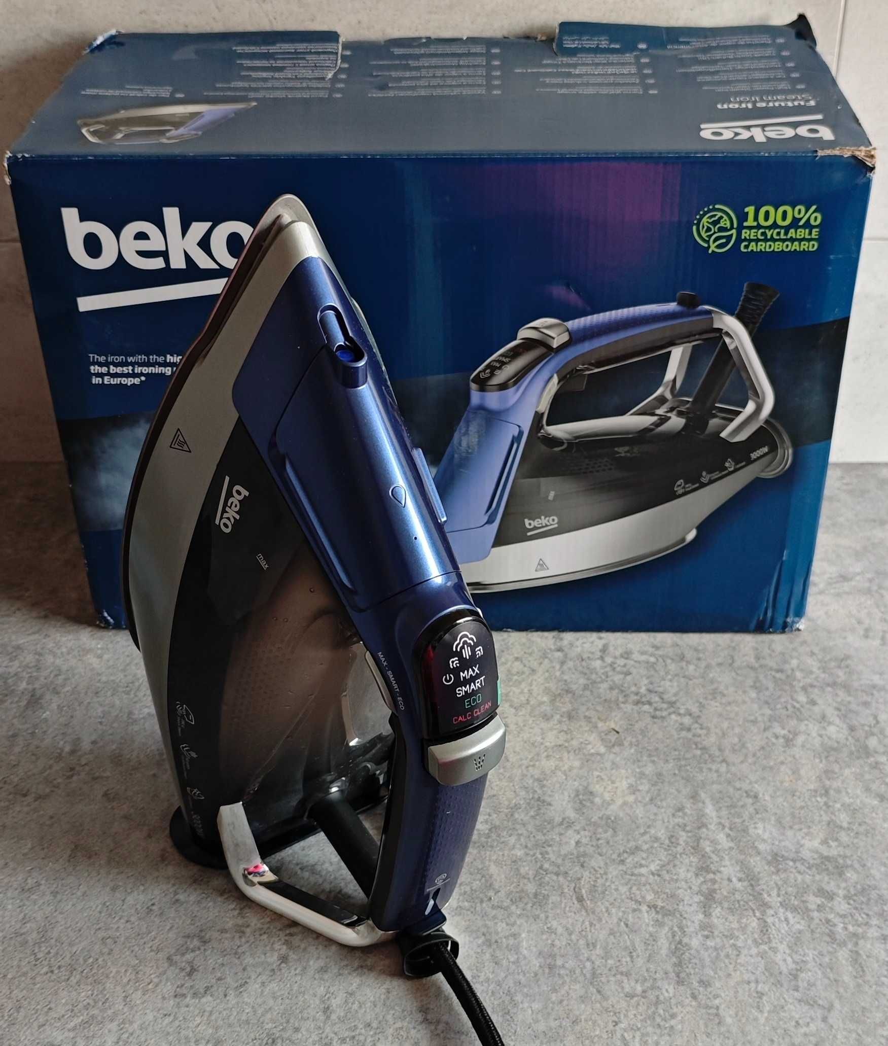 Żelazko Beko FutureIron Premium SPA9130B SoftGlide 280g/min Wysyłka