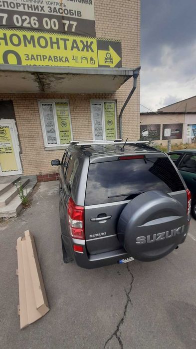 Новейшие перемычки G5 на рейлинги Suzuki Grand Vitara 2