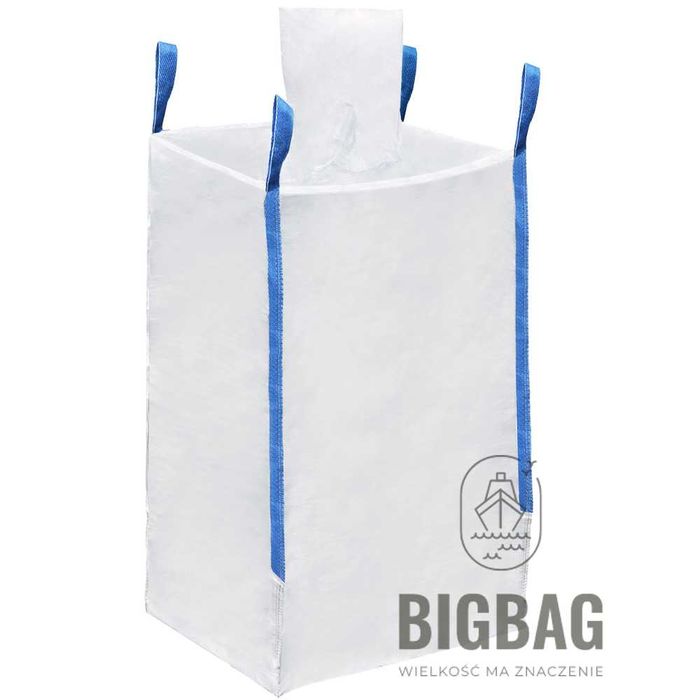 Producent NOWY big bag z lejem zasypowym 100x100x160cm - 100sztuk