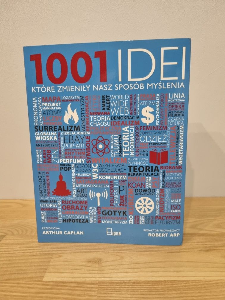 Książka 1001 idei które zmieniły nasz sposób myślenia, nowa