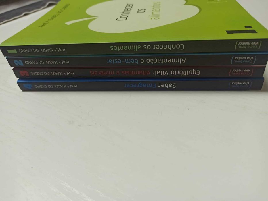 Livros Coma bem e viva melhor