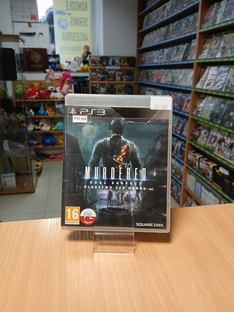 PS3 Murdered Śledztwo zza Grobu PL PlayStation 3 Outlet