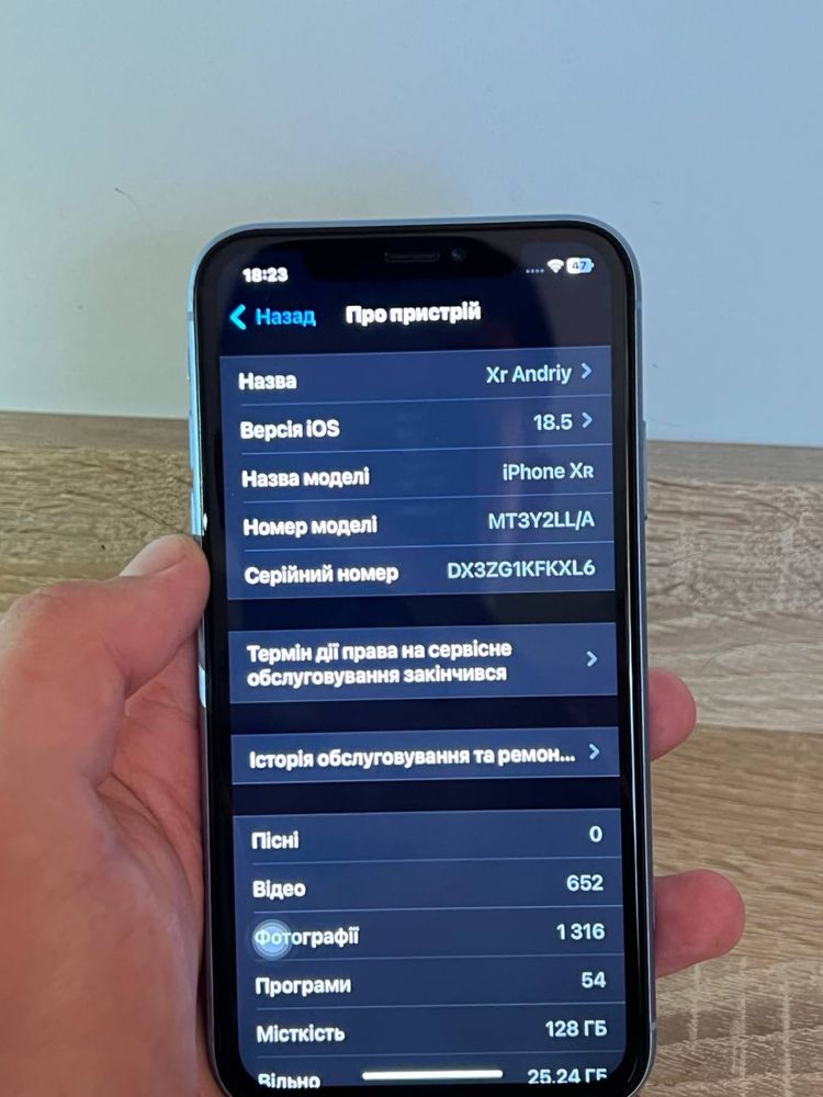 Iphone XR 128gb Blue 100%Akb