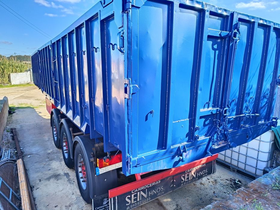 Semi reboque basculante