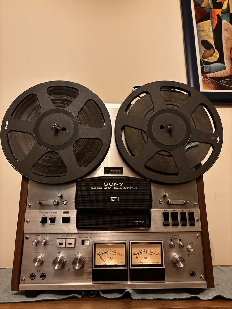 Leitor Bobines Sony TC755