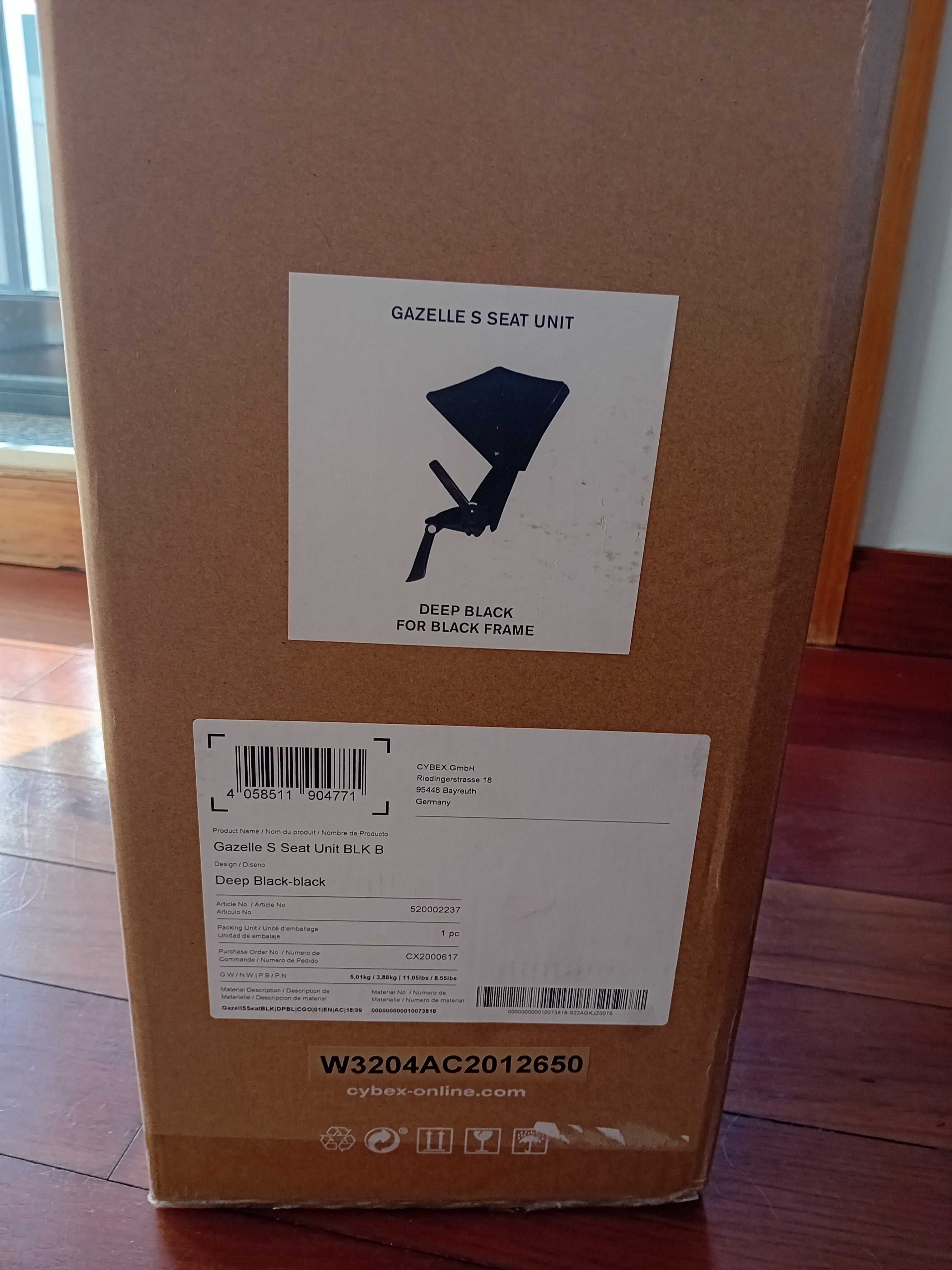 Assento extra para Gazelle S