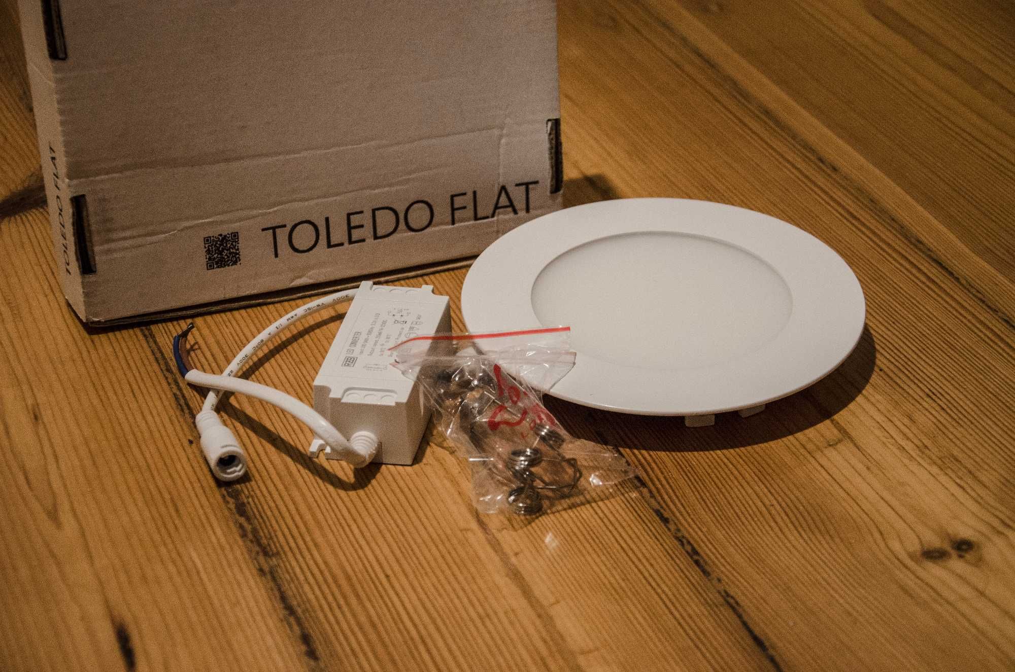 Panel LED do wbudowania RZB Toledo Flat