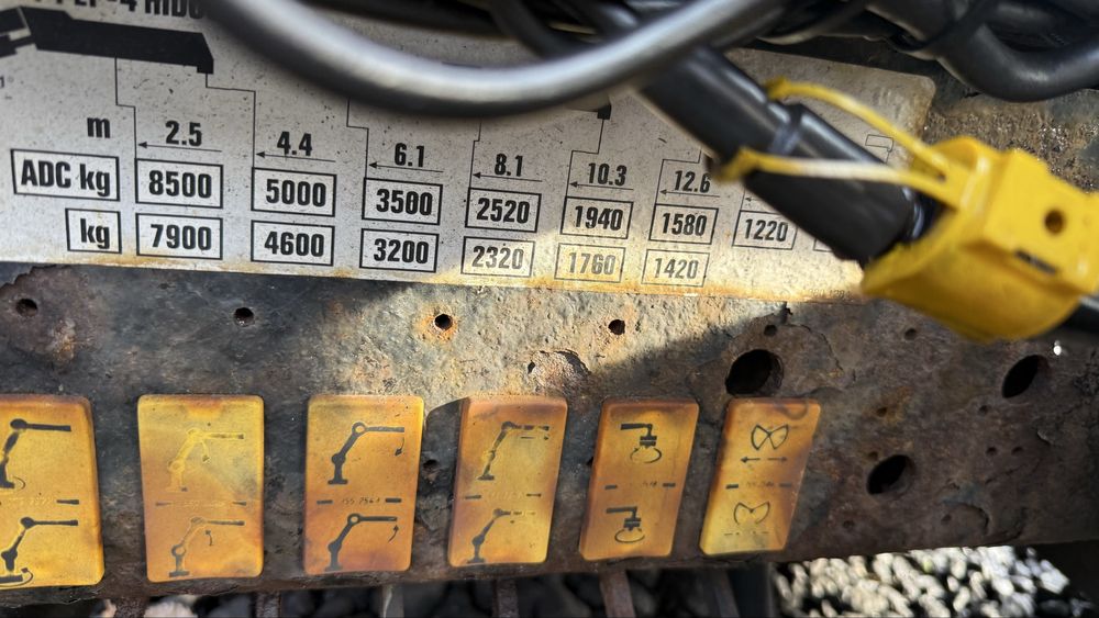 Hiab 244-xs-4 кран маніпулятор