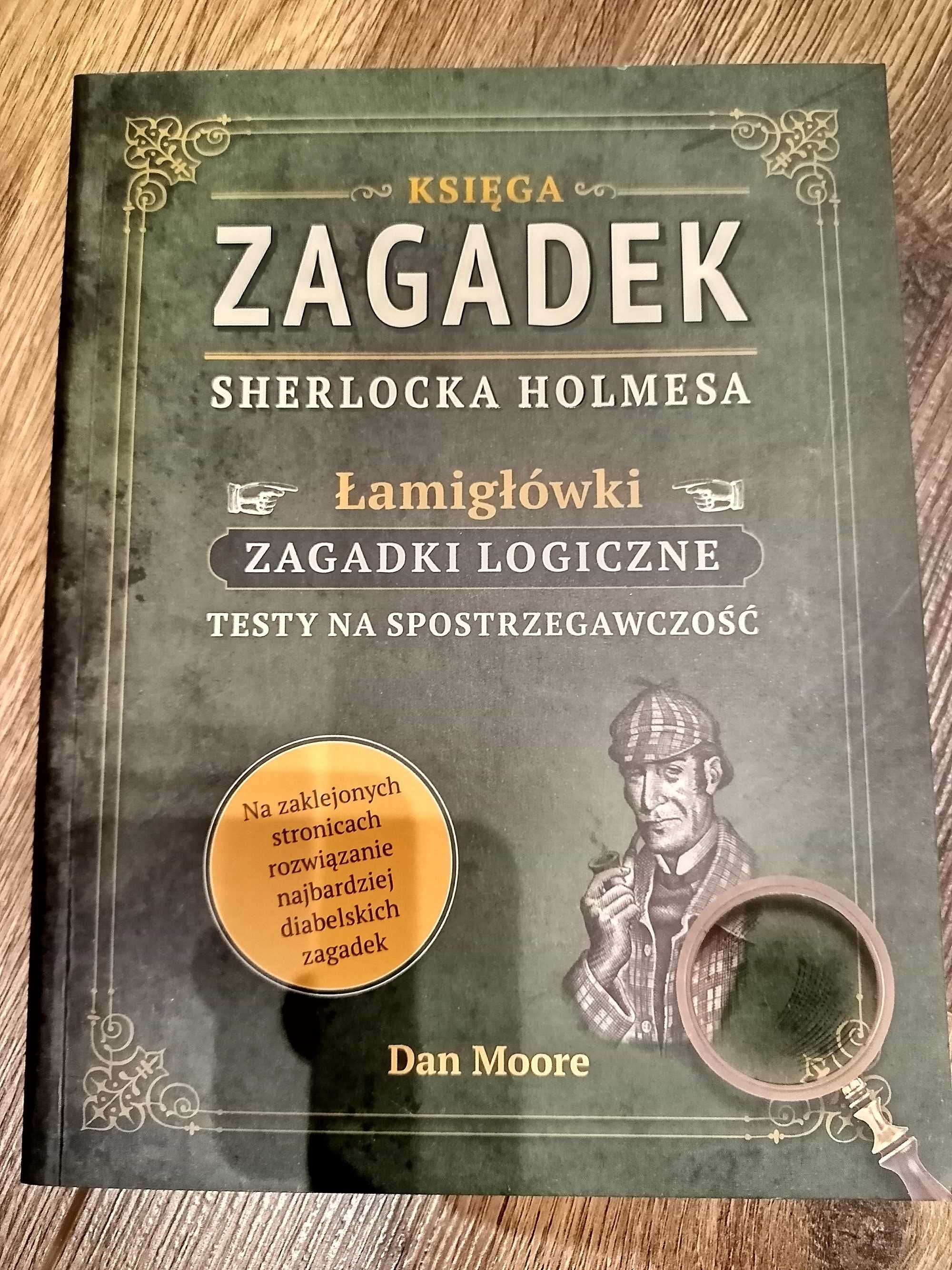 Księga zagadek Sherlocka Holmesa Dan Moore