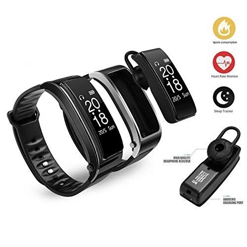 Smartband com auricular Bluetooth adaptável para qualquer telemóvel .