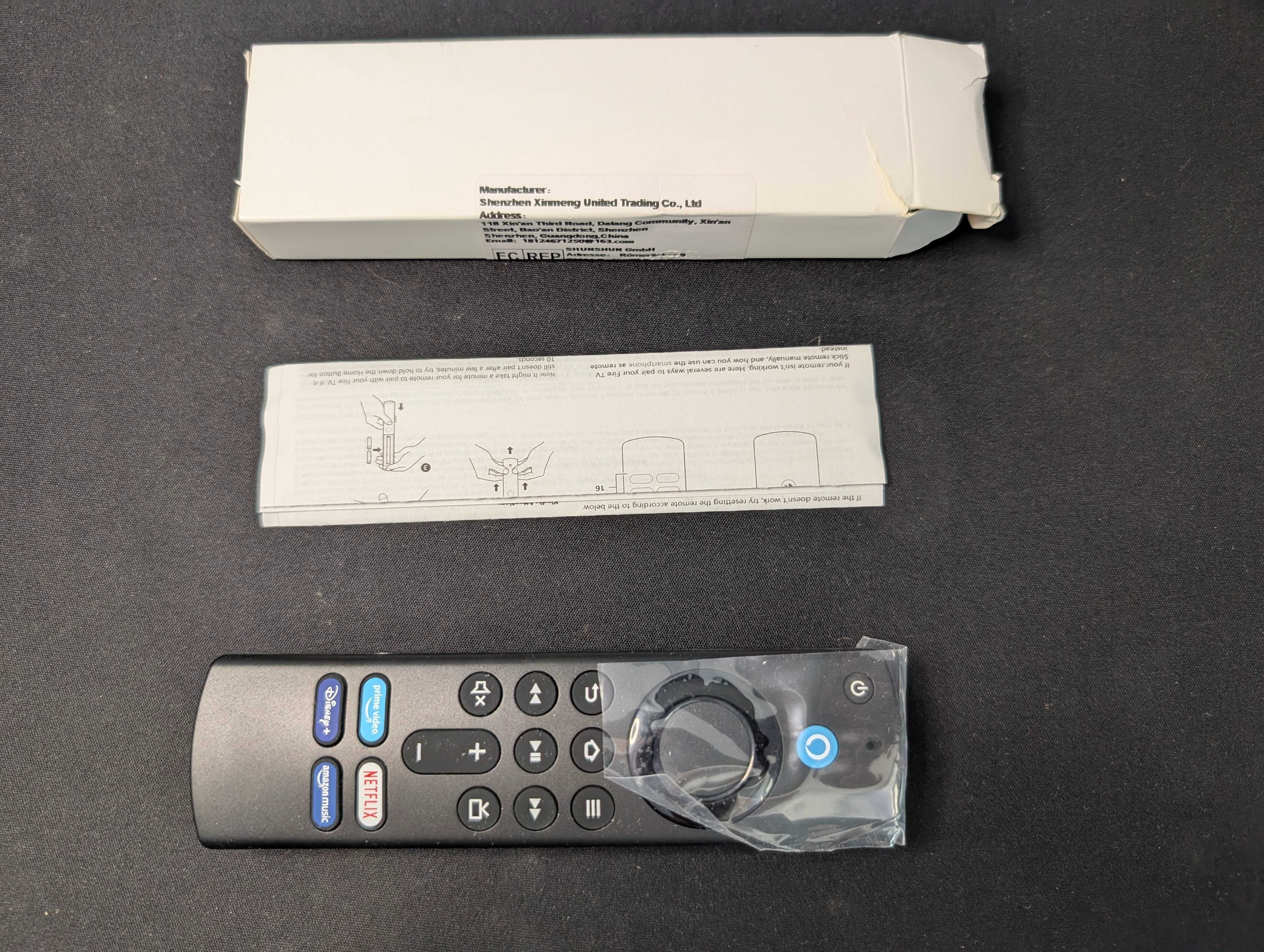 Pilot / Zamiennik do Amazon Fire TV Stick / Cube z funkcją głosu