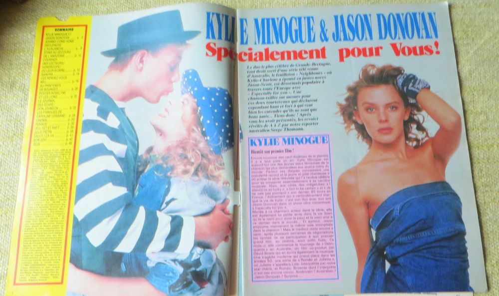 Música Salut  Don Johnson e Sting  c/ Posters  Roselyne  Don Jonhson