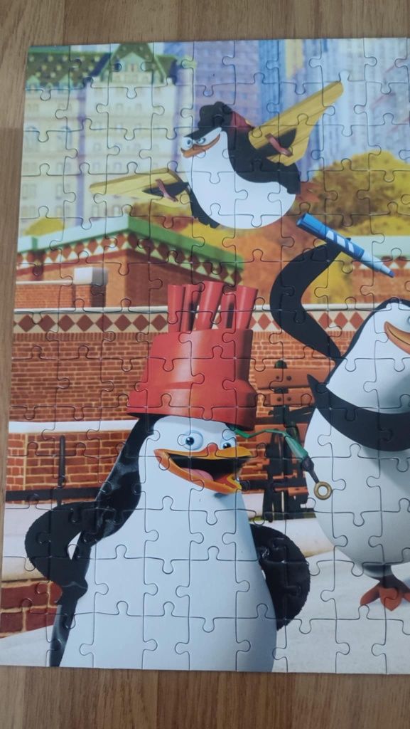 Puzzle Alexander, 260 elementów, Pingwiny z Madagaskaru