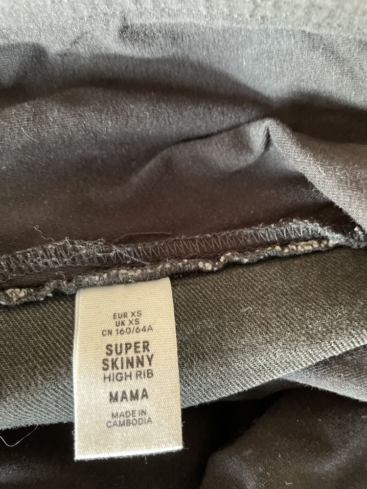 Ciążowe spodnie H&M r. 34/xs