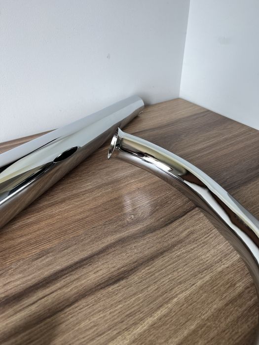 NOWY DUELLS komplet zestaw wydechowy tłumik MZ ETZ 251