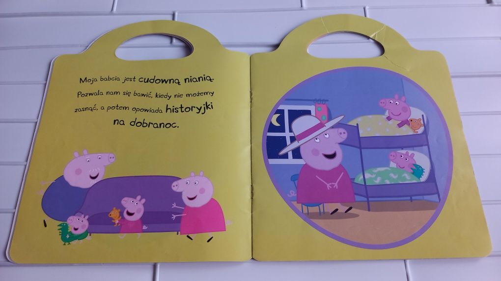Książeczki świnka peppa złap książeczkę