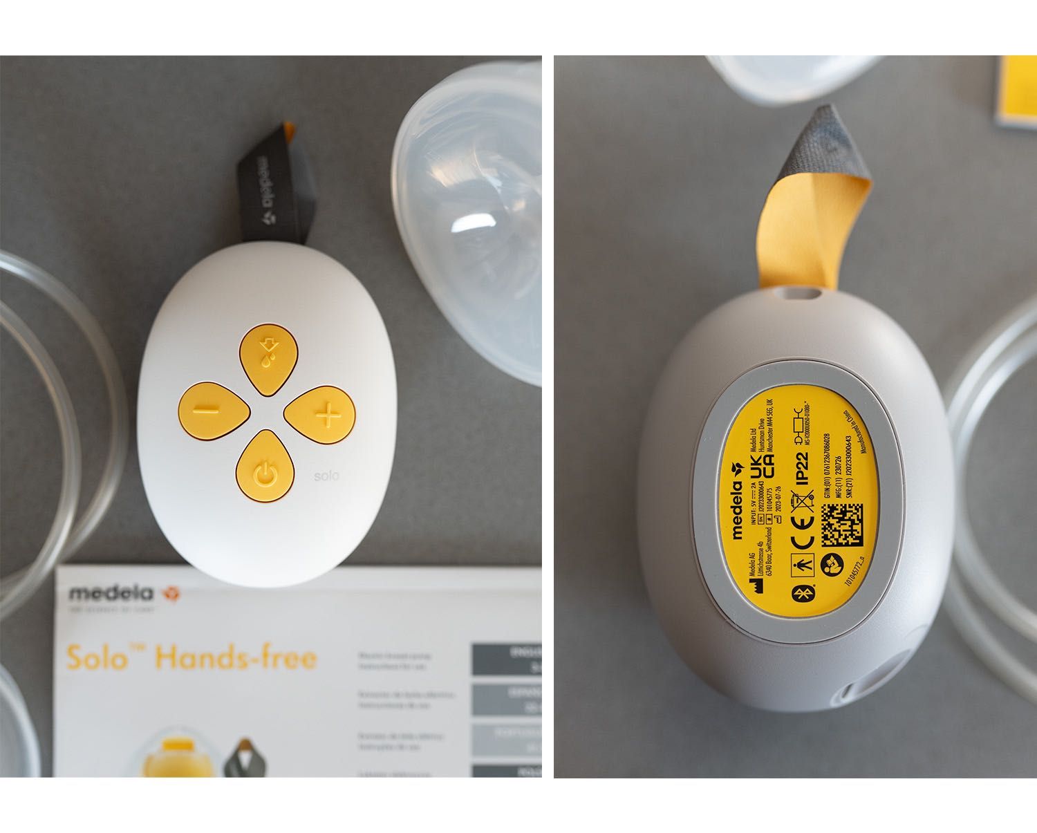 Laktator MEDELA Solo Hands-free + lejki 21mm